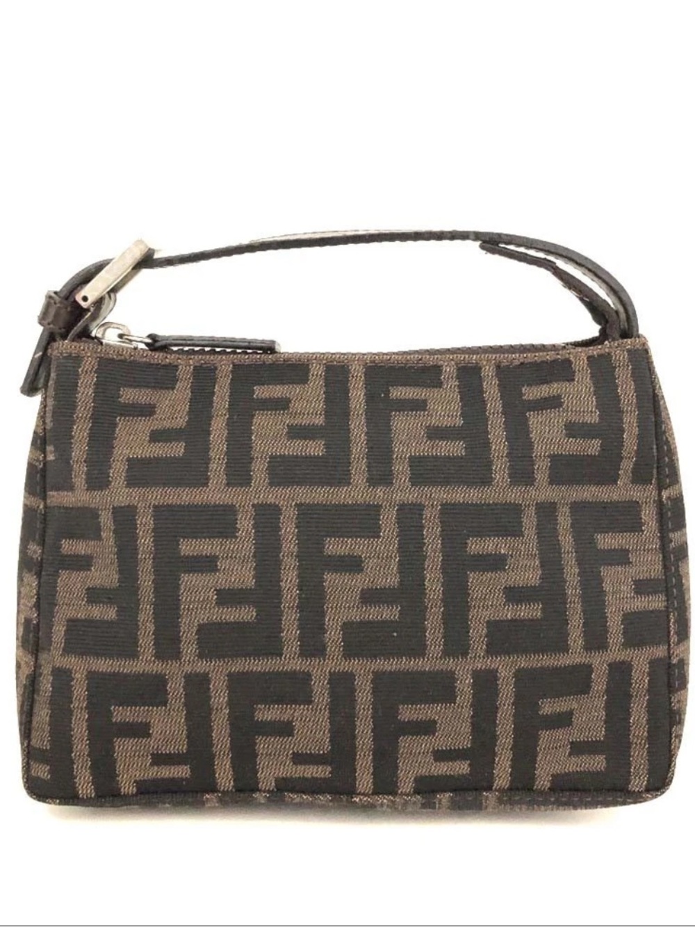 Fendi Mini FF Zucca Canvas Bag